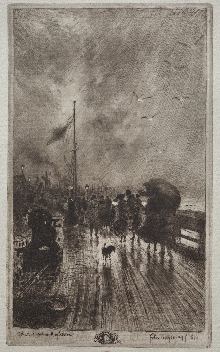 Landing in England 1879