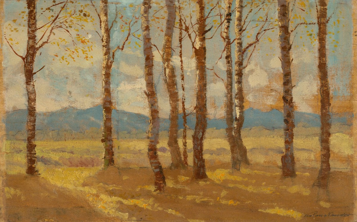 Birches in Autumn 19001910