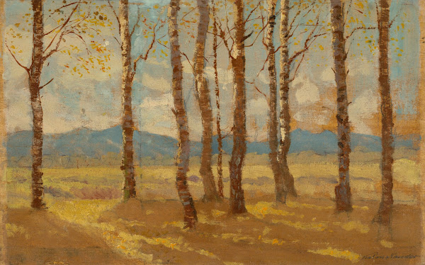 Birches in Autumn 19001910
