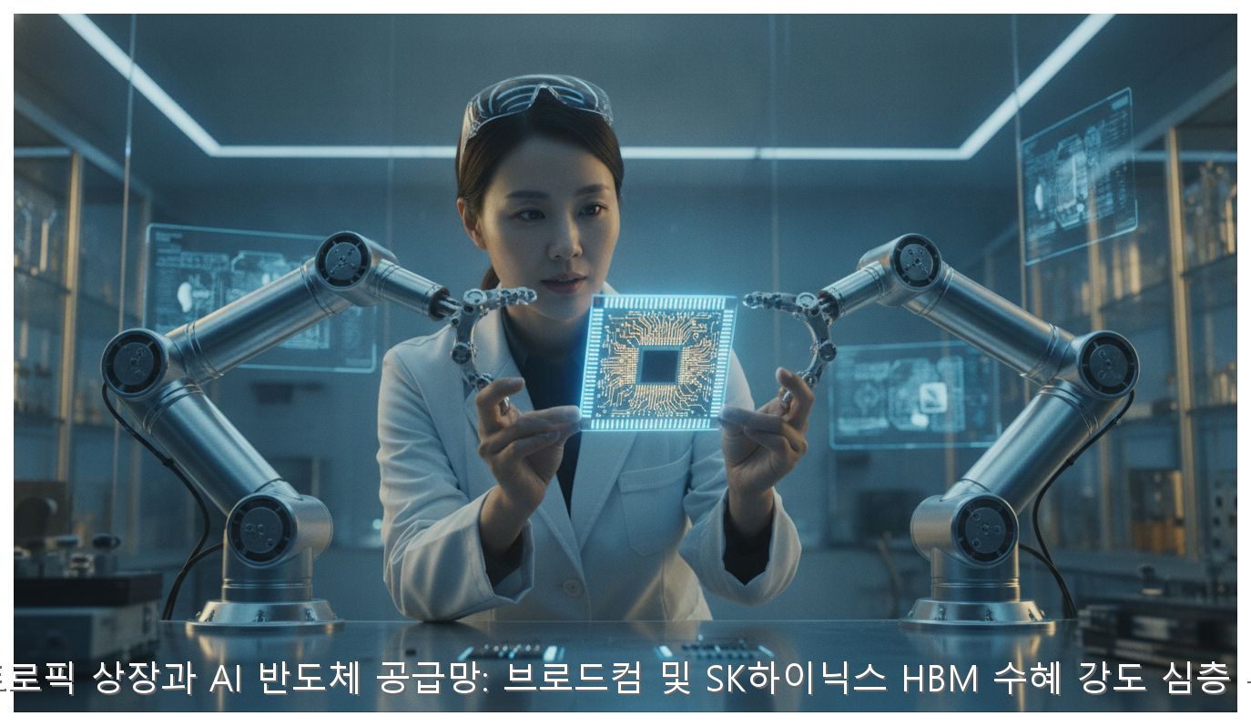 앤트로픽 상장과 AI 반도체 공급망: 브로드컴 및 SK하이닉스 HBM 수혜 강도 심층 분석 핵심 안내 및 분석 인포그래픽 (3)