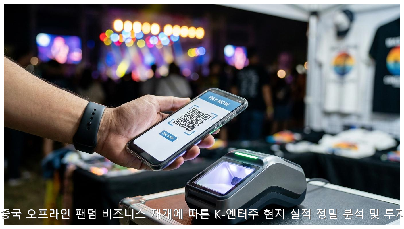 2026년 중국 오프라인 팬덤 비즈니스 재개에 따른 K-엔터주 현지 실적 정밀 분석 및 투자 가이드 핵심 안내 및 분석 인포그래픽 (7)