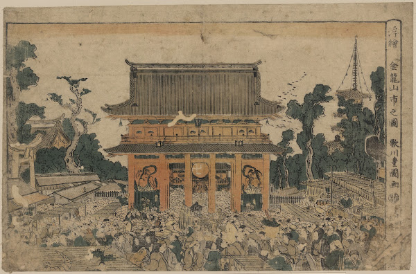 Ukie Kinryūzan ichi no zu 1791