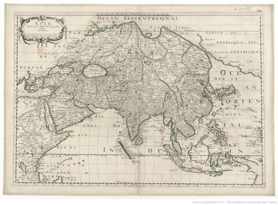 1650_Asie / par N. Sanson d'Abbeville