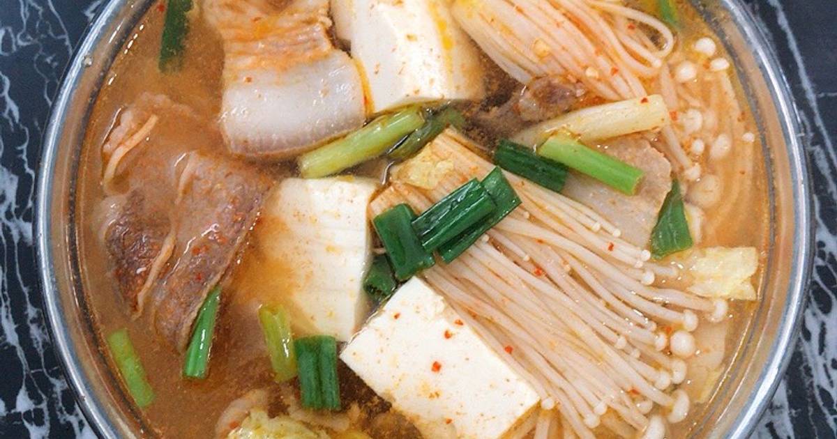 Canh kim chi