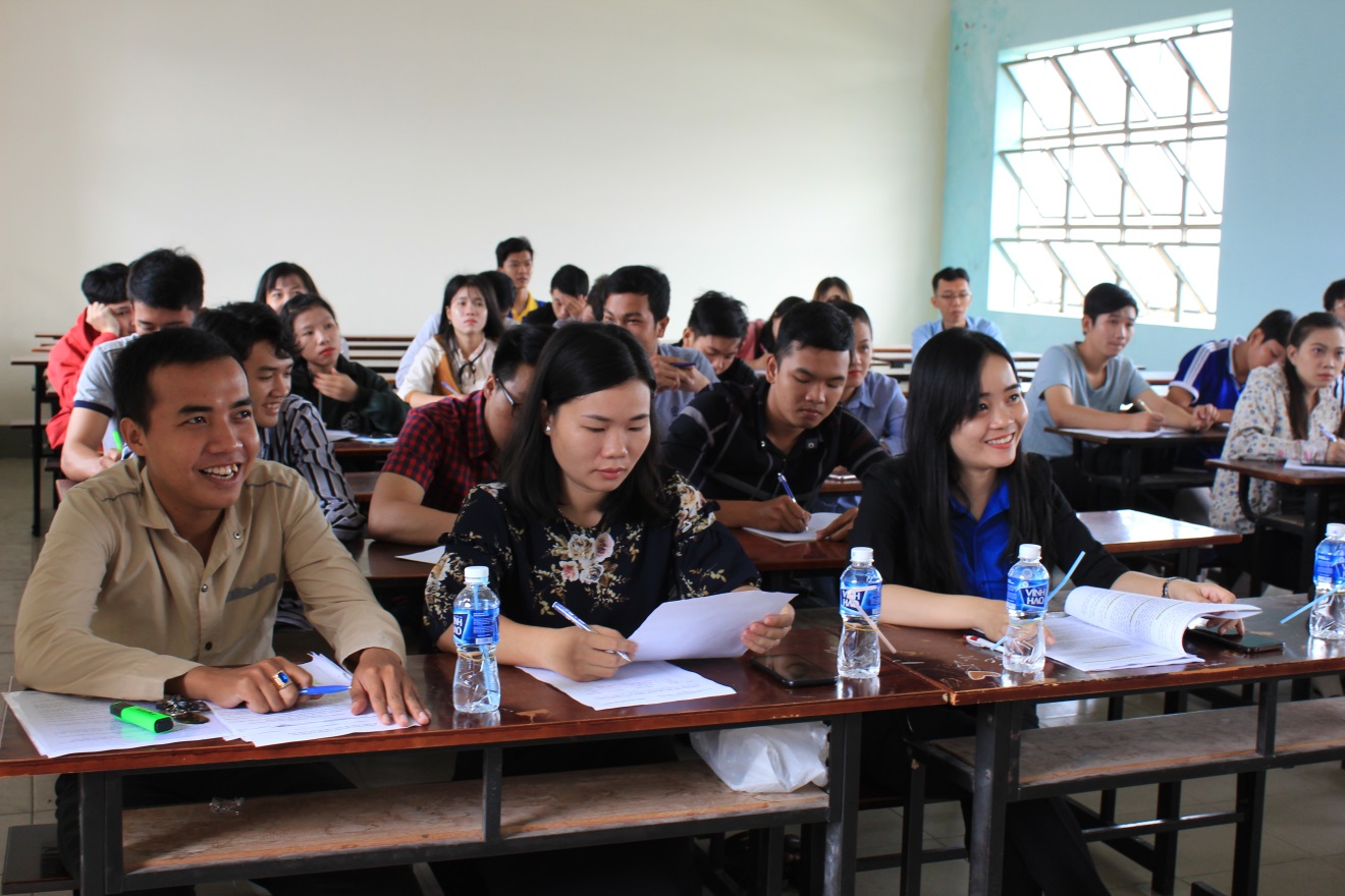 Cán bộ Đoàn tham gia tập huấn