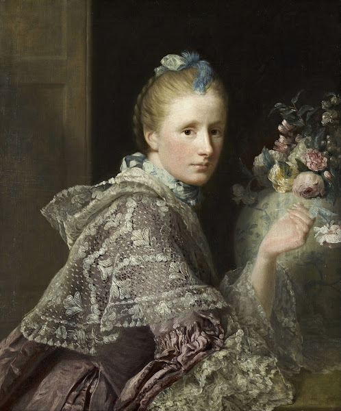 The Artists Wife Margaret Lindsay of Evelick 1758