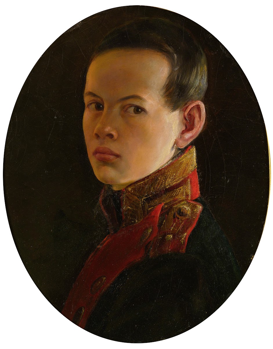 Portrait Of Alexander II As A Boy 1827