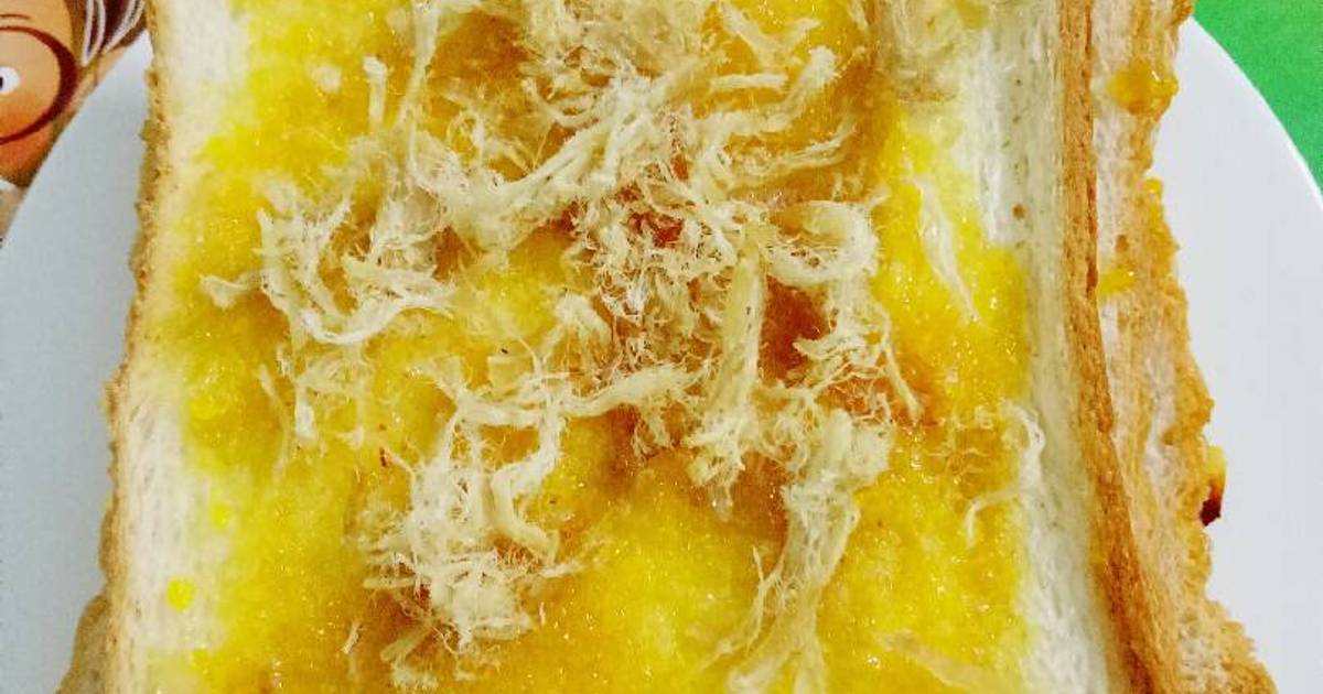 Bánh mì gối sốt trứng ruốc