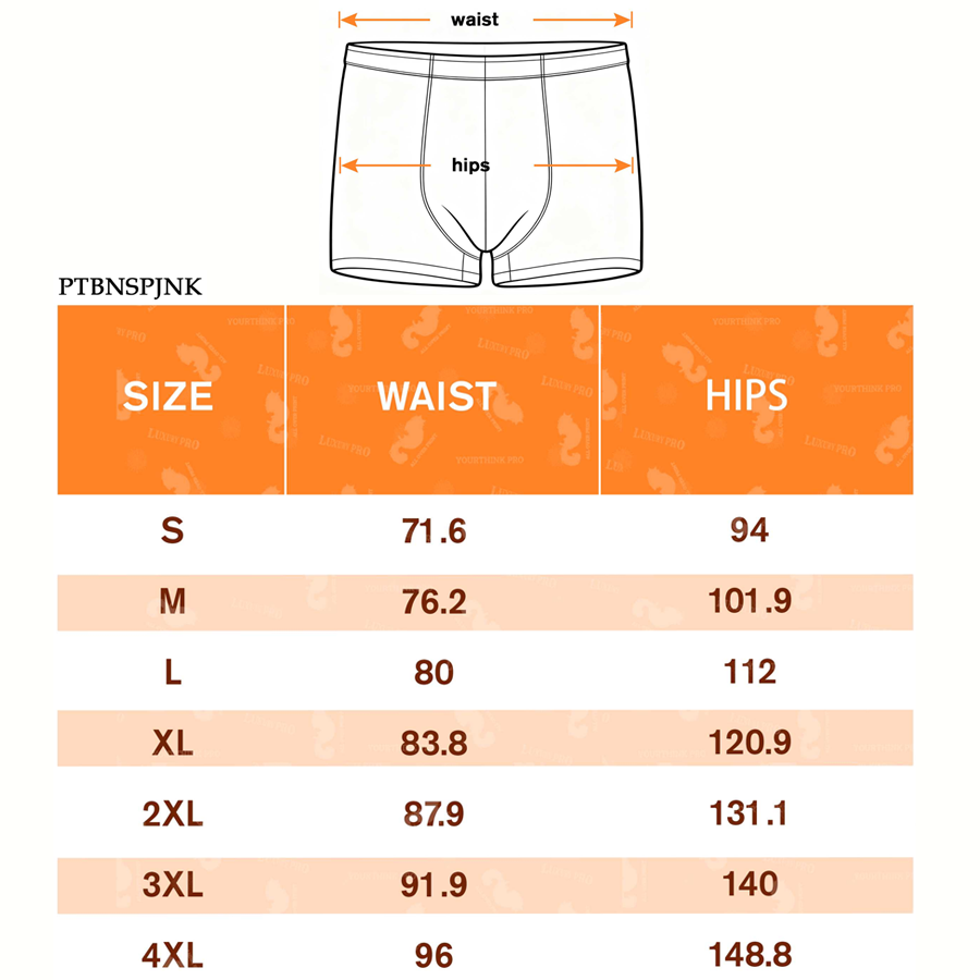 AOP PTB Men's Boxer Briefs