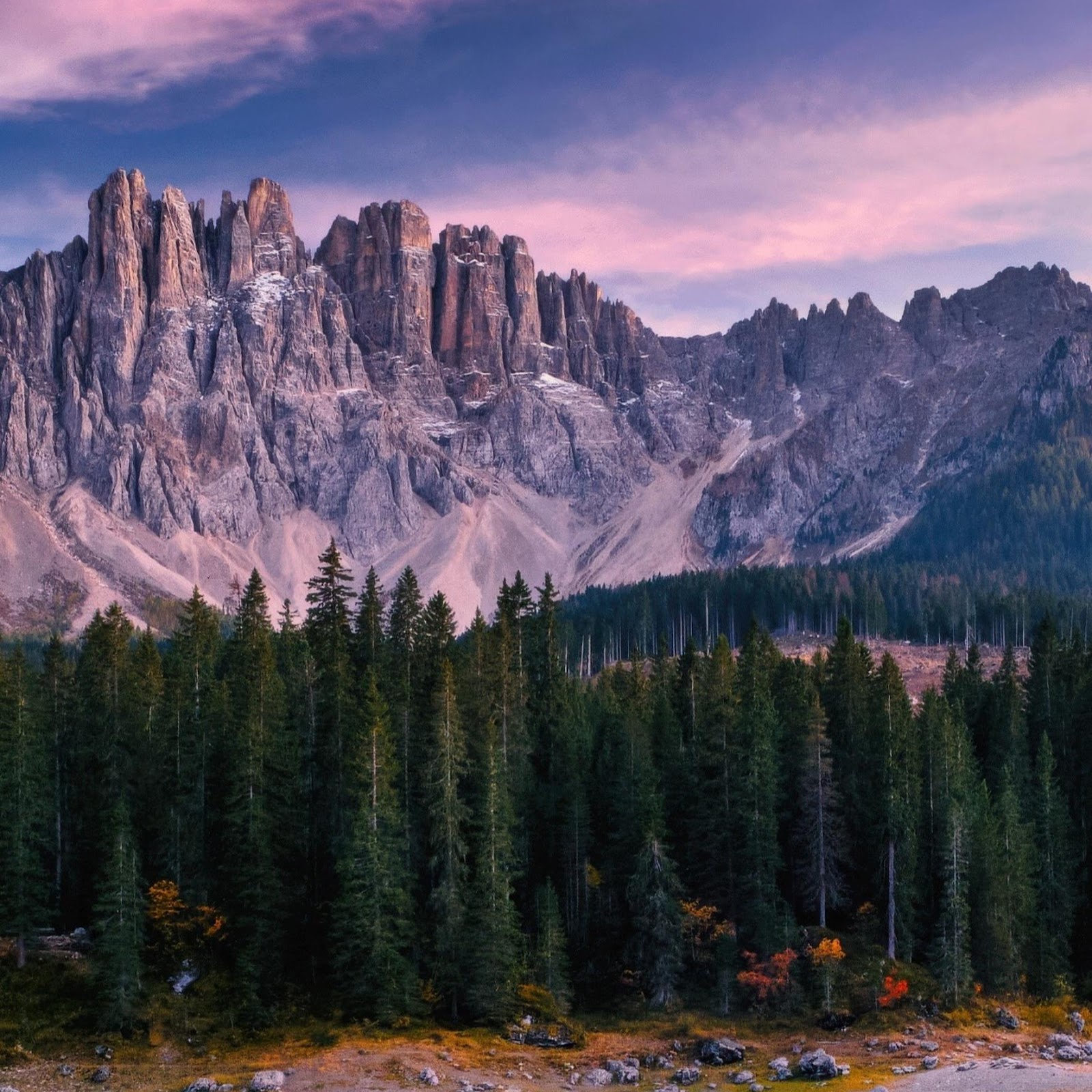 Download Dolomites Mountain Lake Reflection 2K iPhone