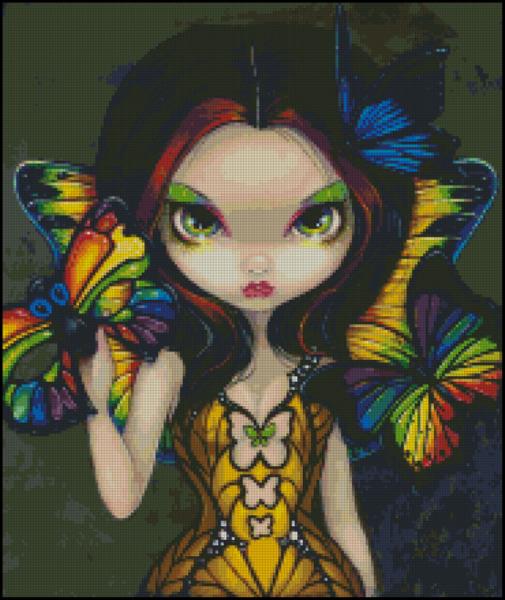 CMP 220388 Fairy With A Butterfly Mask