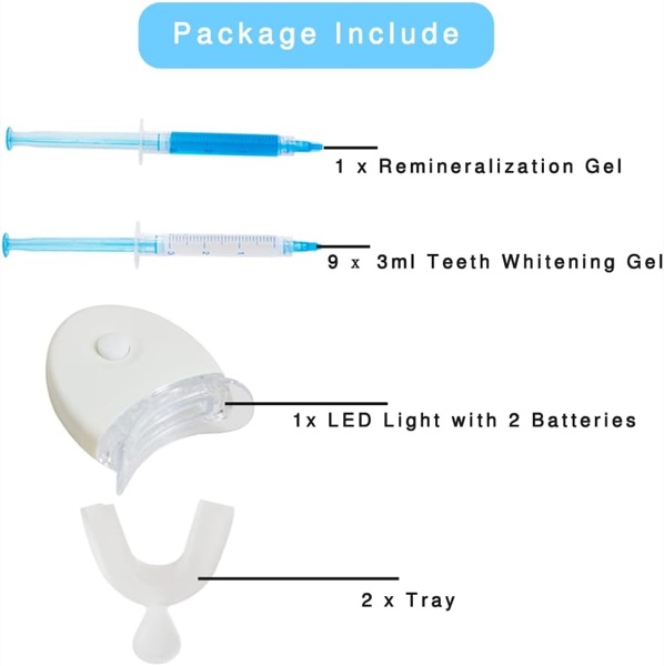 Modelo de Ingeniería Avanzada para kit blanqueamiento dental led 