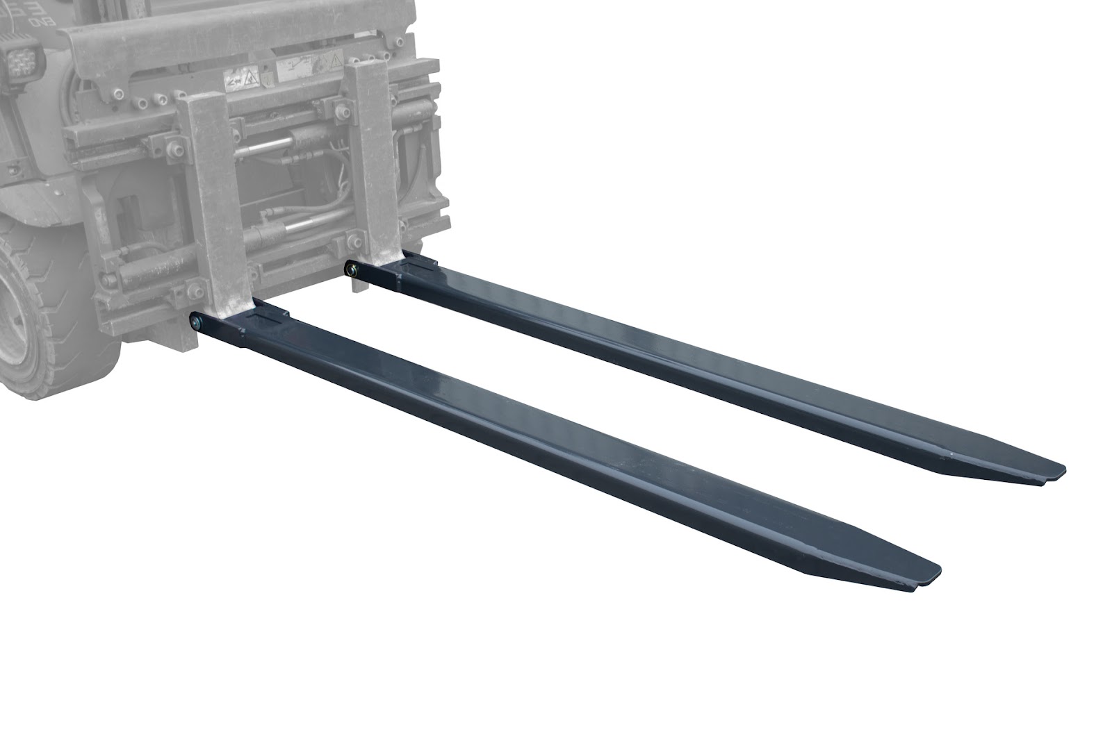 Vorktandverlenging GO 80/40 (lengte 1600), gelakt, Zwartgrijs