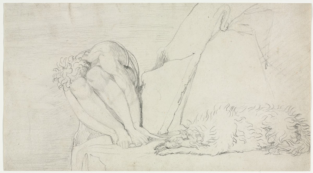 Sketch for The Thought of Death alone the Fear Destroys c 1795