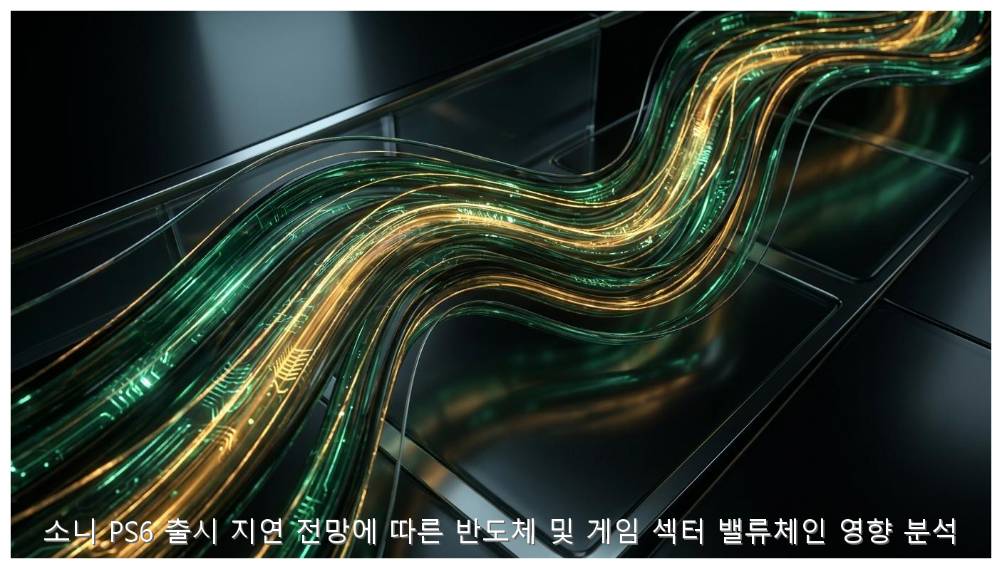 소니 PS6 출시 지연 전망에 따른 반도체 및 게임 섹터 밸류체인 영향 분석 핵심 안내 및 분석 인포그래픽 (6)