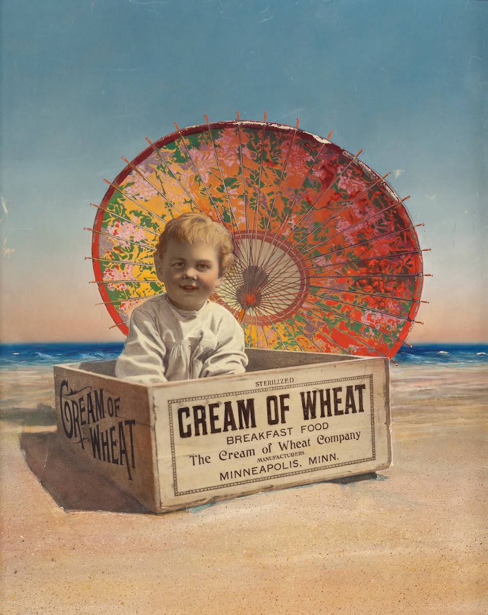 A New Arrival at Palm Beach Cream of Wheat advertisement 1911