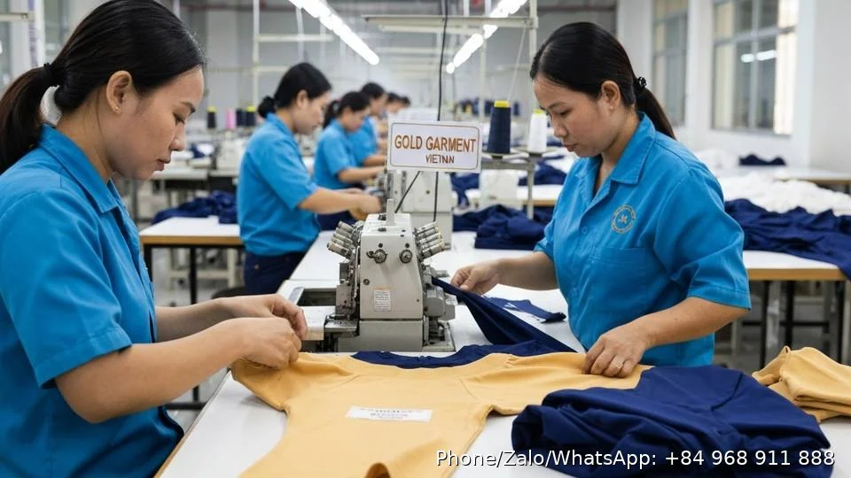 Garment Manufacturing Vietnam - Gold Garment Vietnam