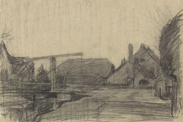Dorpsgezicht van s Gravenmoer 1874   1925