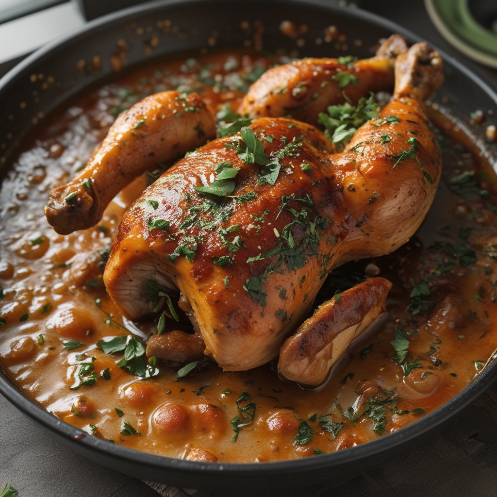 Braised Catalina Chicken Recipe - Easy Homemade Comfort Meal finished