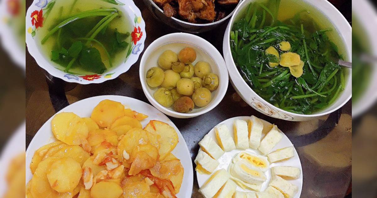 Bữa tối đủ chất cho cả nhà 💕