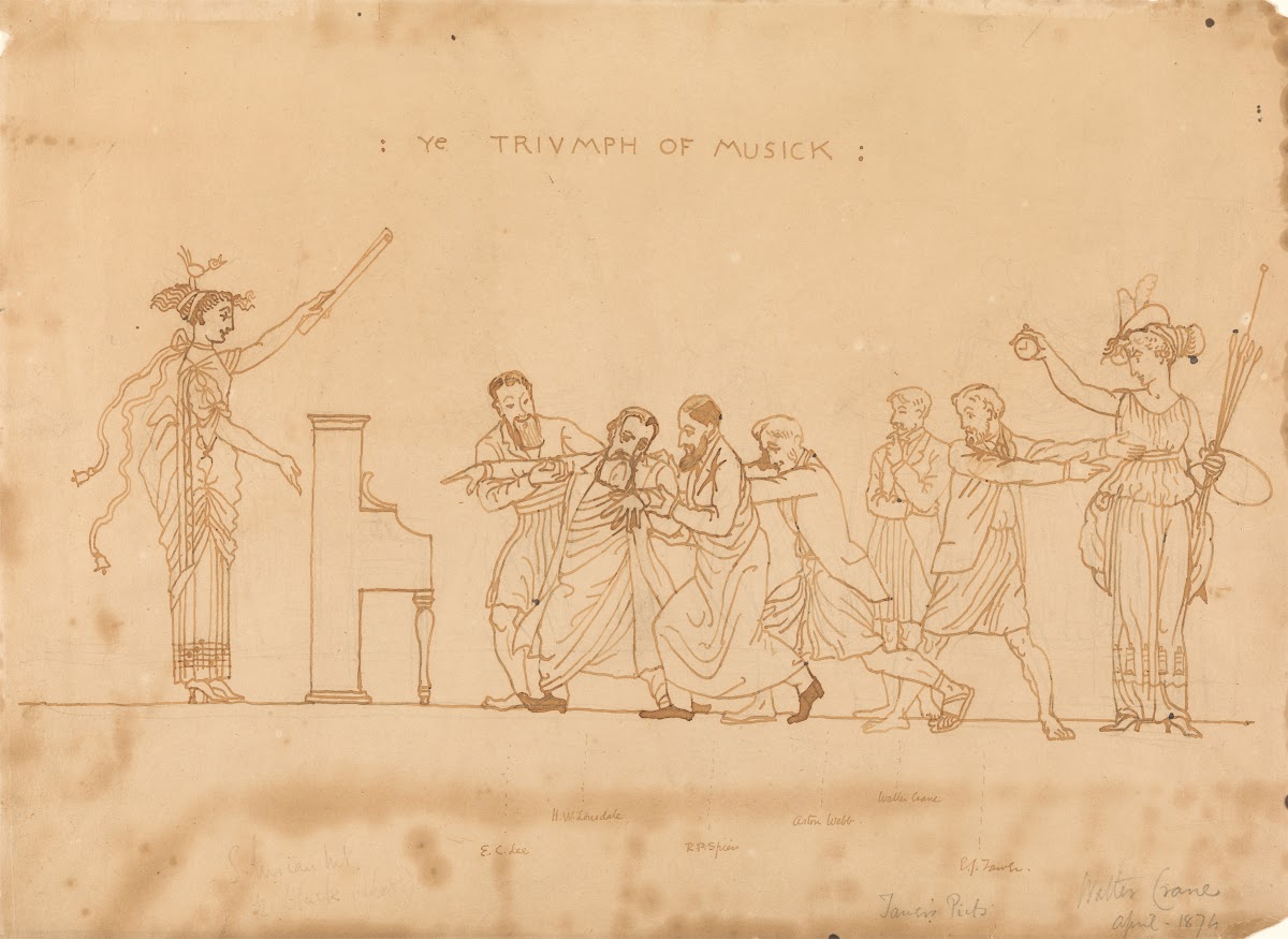 The Triumph of Music ca 1876