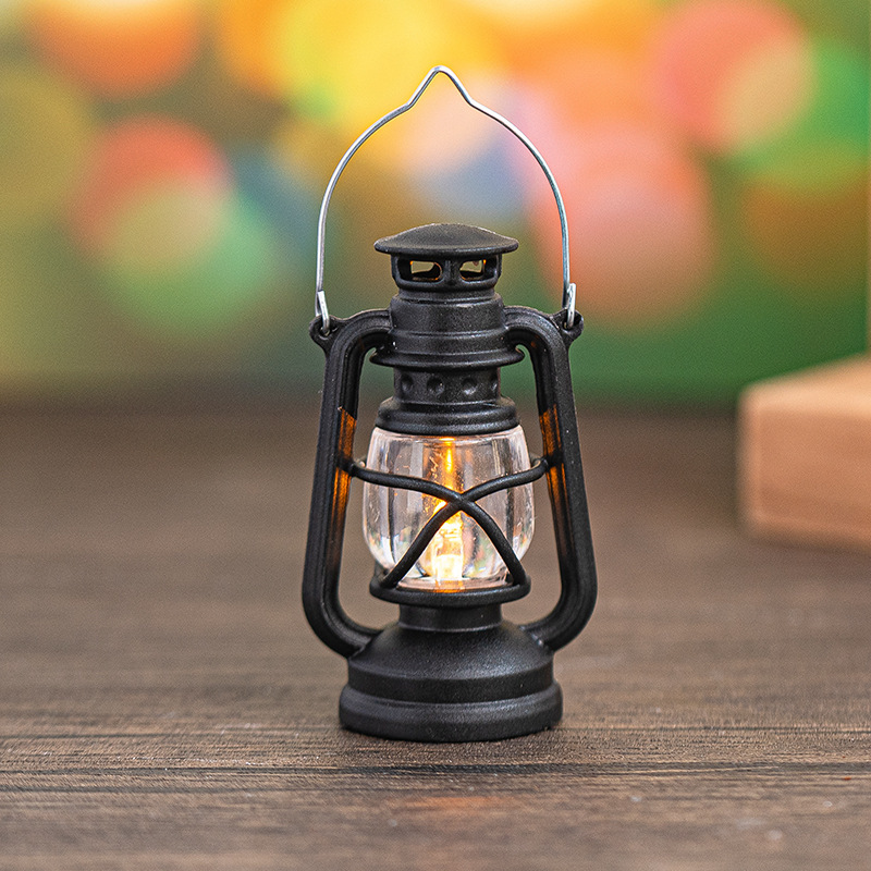 Mini-LED-Laterne im Retro-Stil