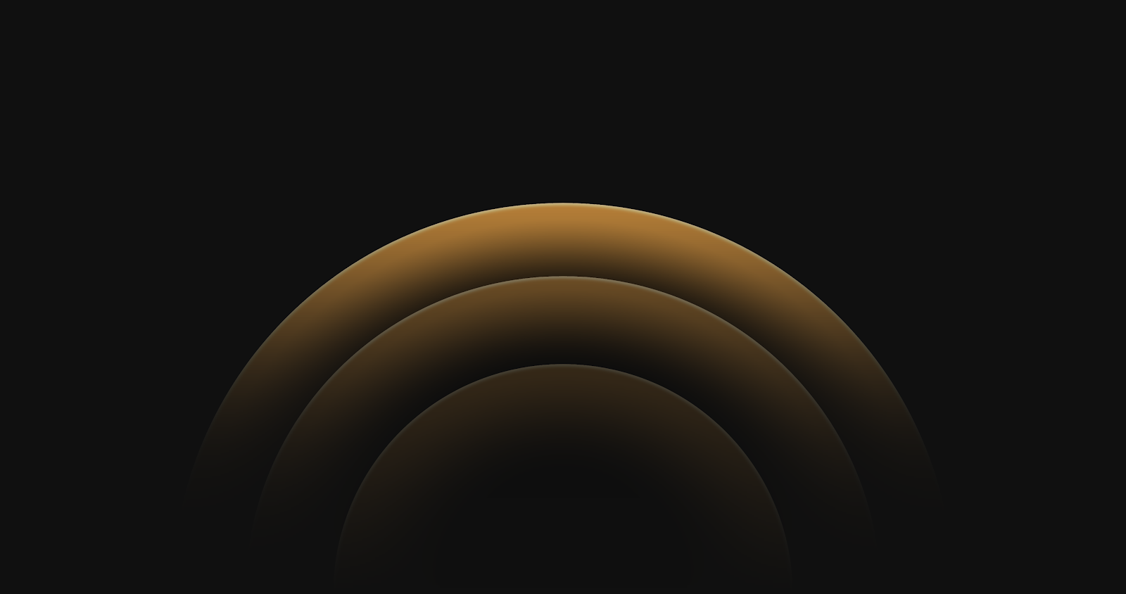 Golden Abstract Curved Layers - Minimalist Digital Art 4K Wallpaper (4096x2160)