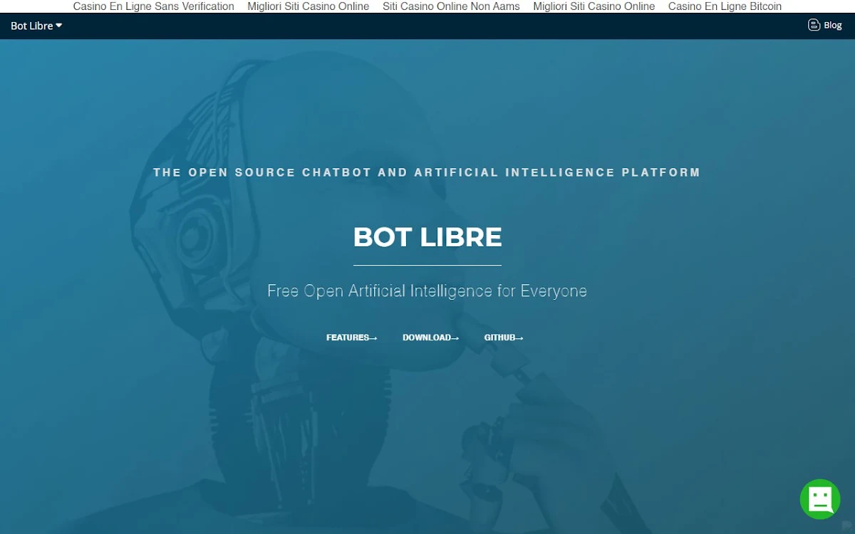 Captura de Bot Libre