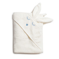 Children's towel Twins Rabbit 100x100 ecru