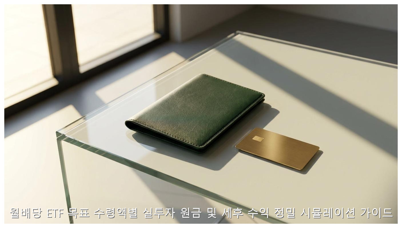 월배당 ETF 100만원 수령 원금 분석 핵심 안내 및 분석 인포그래픽 (5)