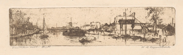 Brug in Delft 1888 1934