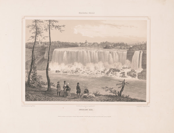 Niagara Falls American side 1849