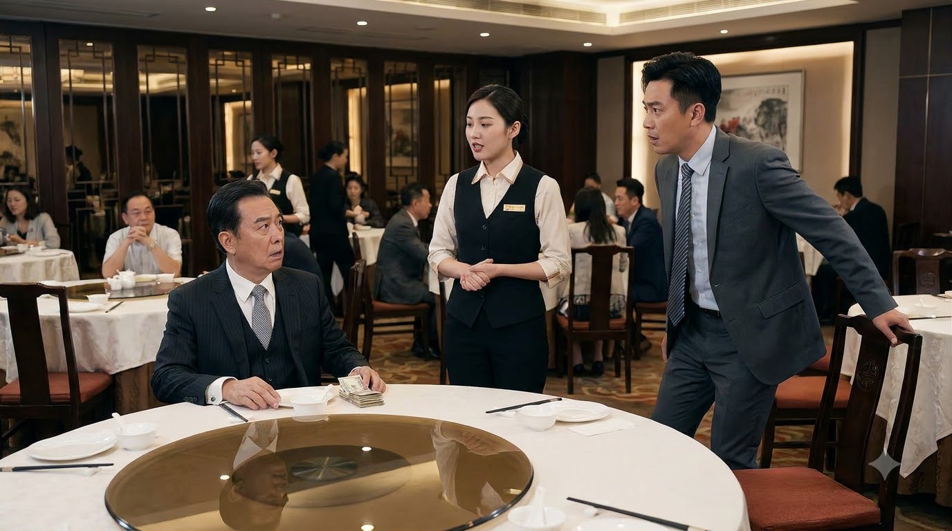 A Millionaire Bet $400,000 That A Waitress Couldn't Speak Cantonese — Then Her Answer Made His Business Partner Stand Up