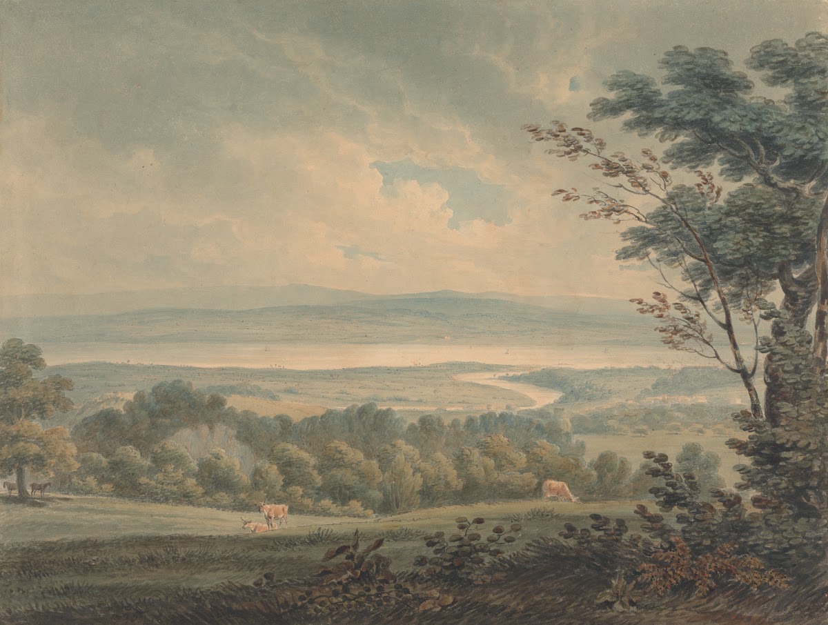 The Meeting of the Rivers Severn and Wye near Chepstow 1795