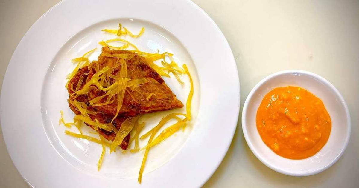 Bánh trứng chiên (Chống dịch)