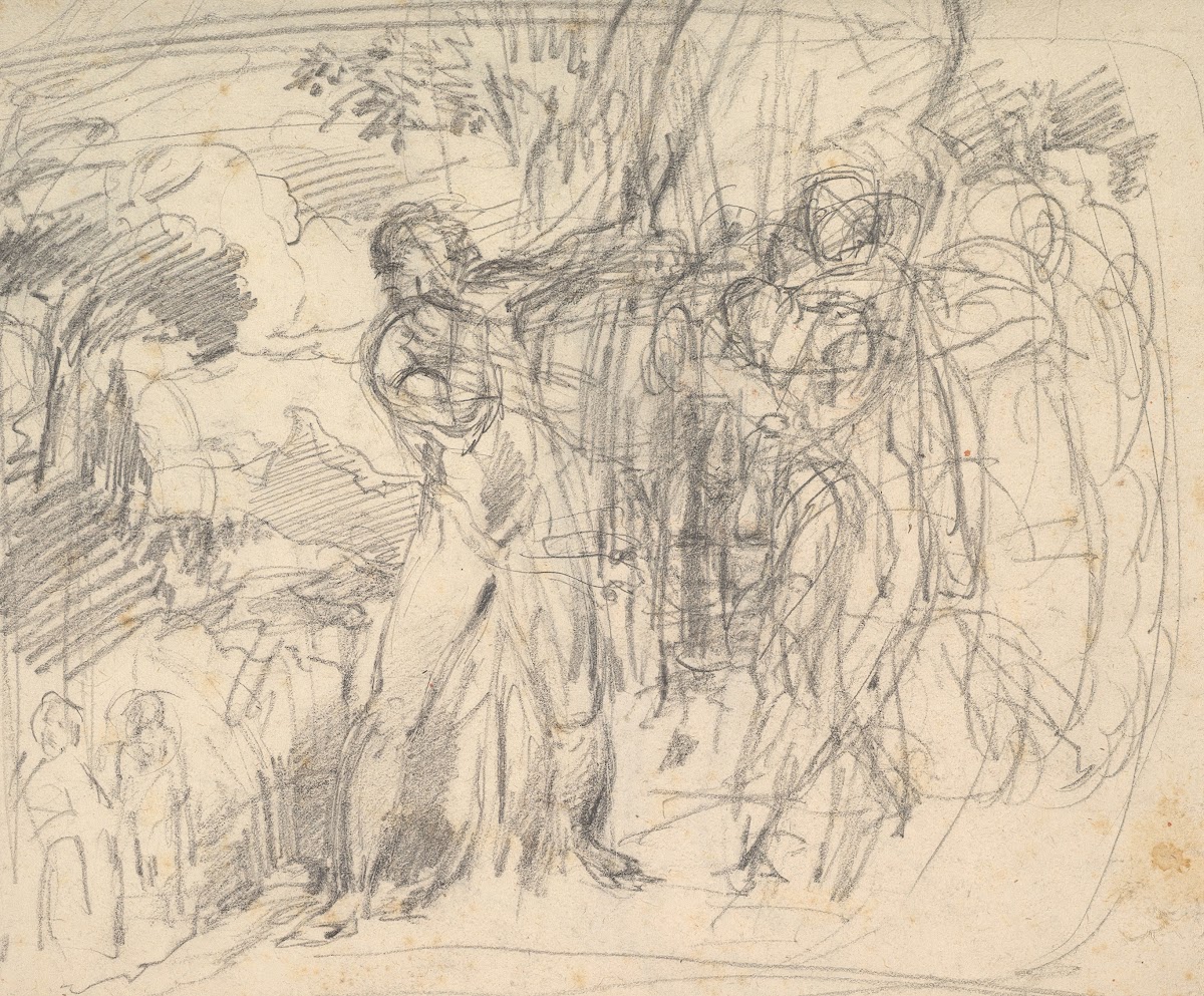 Compositional Study for ComusThe Measure before 1864