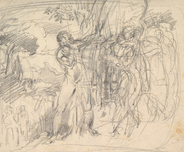 Compositional Study for ComusThe Measure before 1864