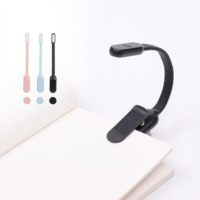 Mini Clip Light with Battery for Desk and Study