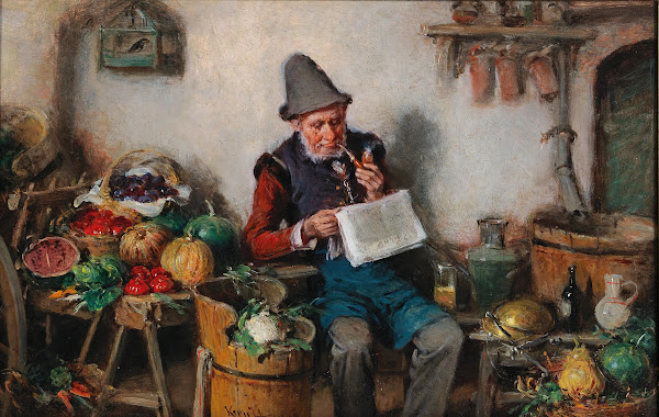 Der Gemüsehändler 1903