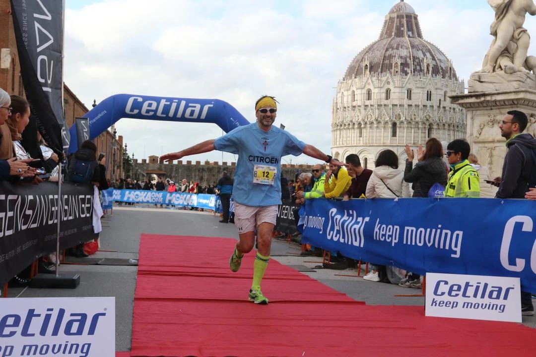 Fotografía finisher de PISA MARATHON
