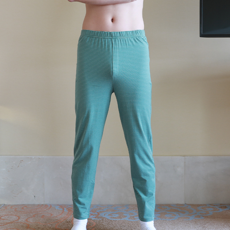 Cotton underwear set for men, striped/checkered