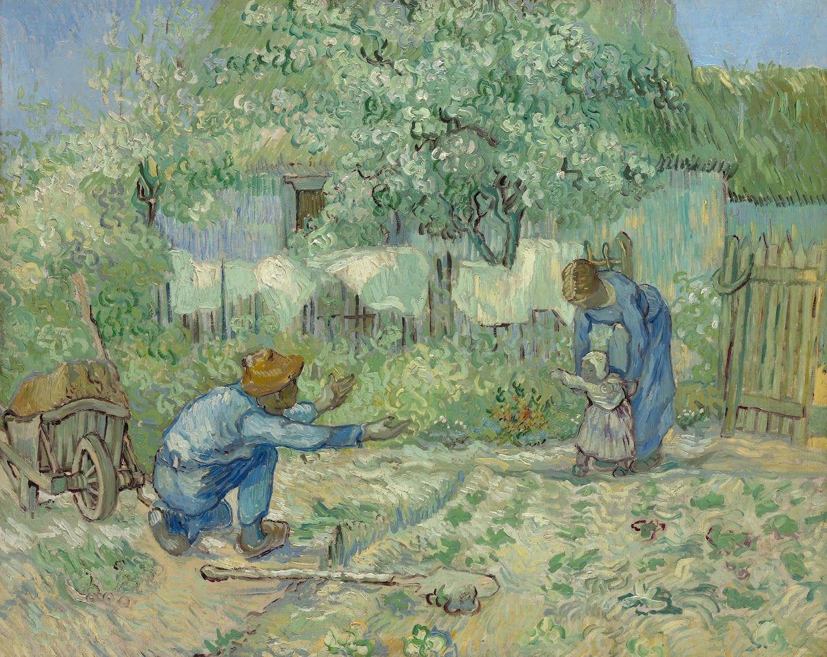 First Steps after Millet 1890