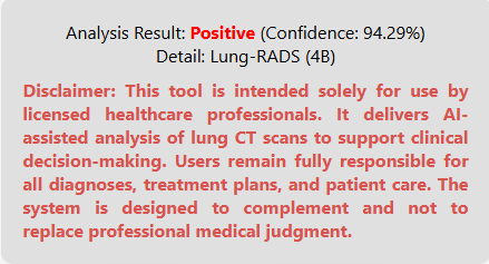 Lung Cancer Detection Demo