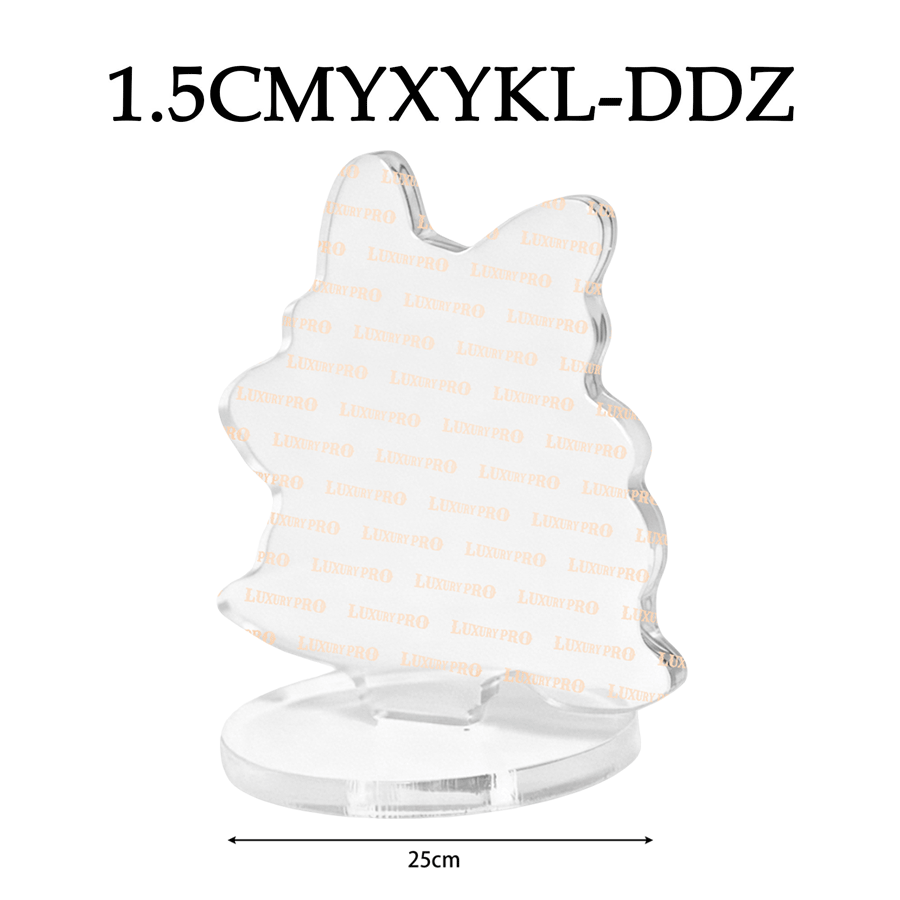 1.5cm Thick Irregularly Shaped Acrylic With Base