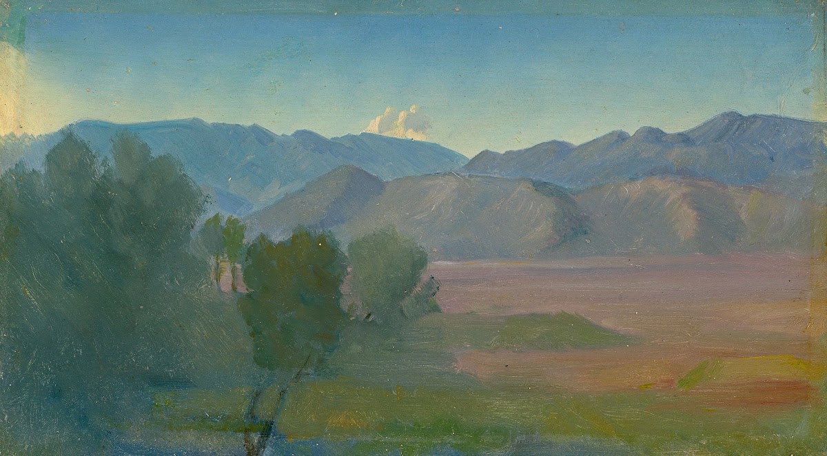Vorgebirgslandschaft study circa 1836