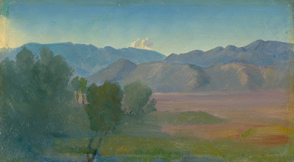 Vorgebirgslandschaft study circa 1836