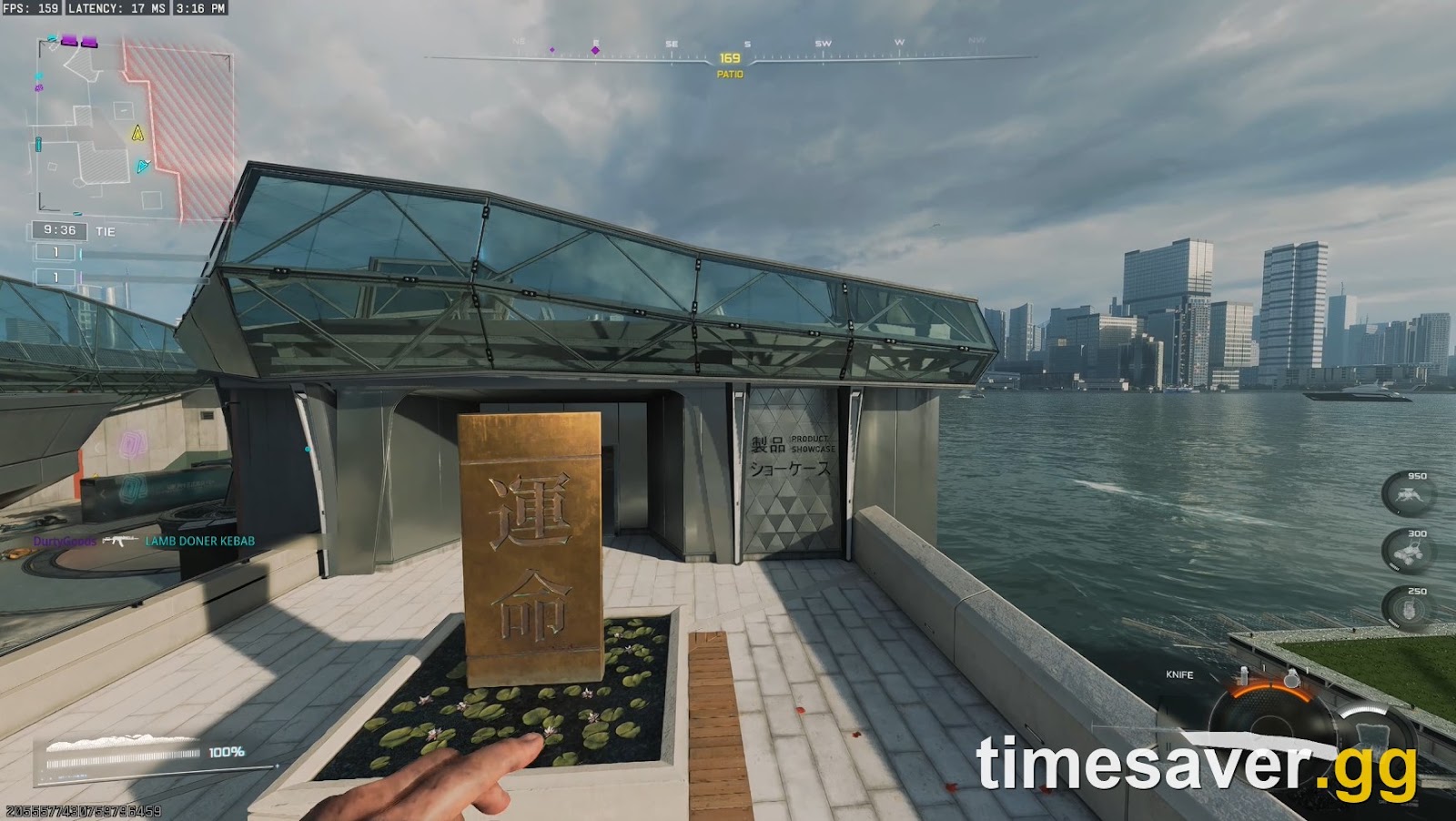Black Ops 7 Freerun-style movement course with a checkpoint marker and mobility HUD — the kind of timed obstacle run Freerun: Descent uses across its seven zones