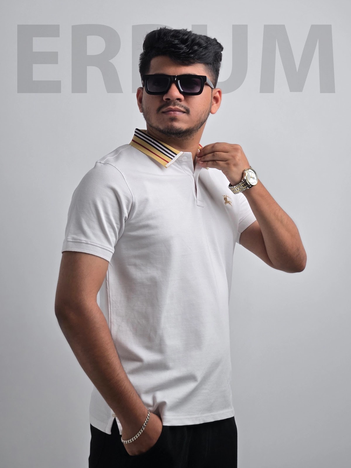 Burberry Polo - White