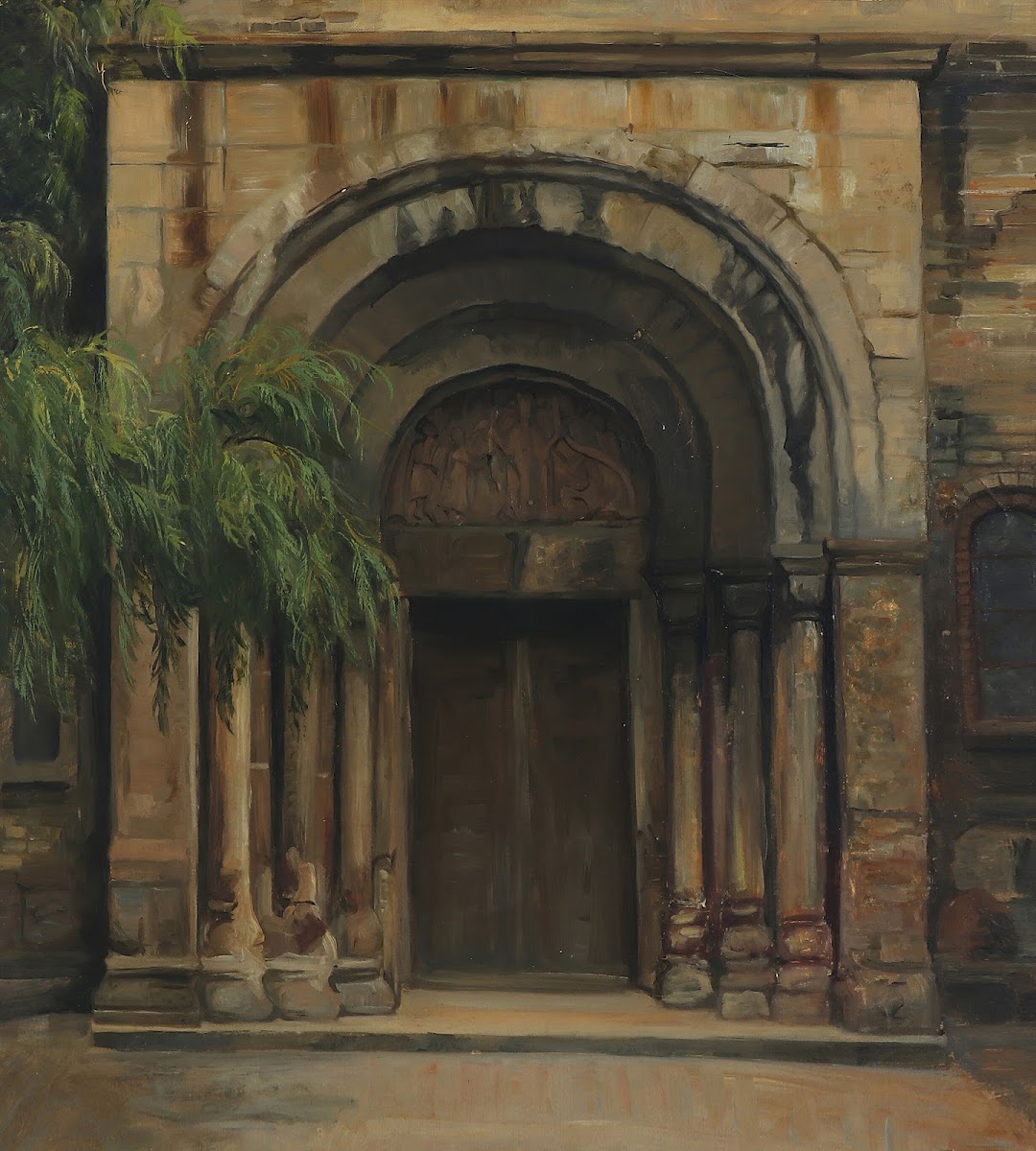 The entrance to Schleswig Cathedral before 1937