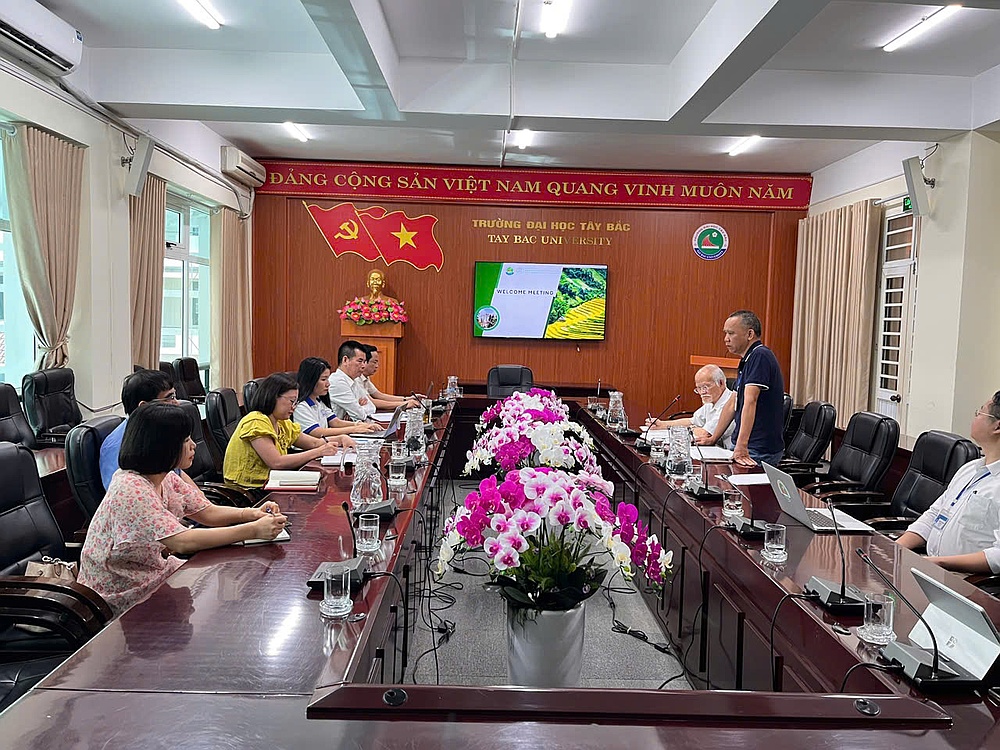 Trường Đại học Tây Bắc tiếp tục làm việc với tổ chức NPO-IFaT Nhật Bản về dự án do JICA phê duyệt